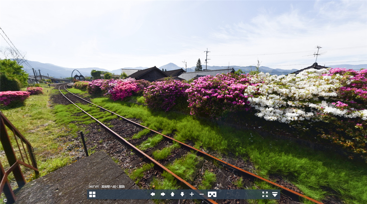 湯前駅　線路