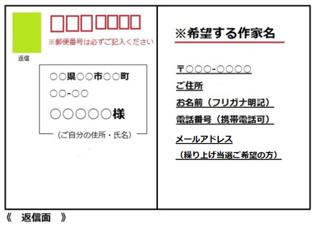 サイン会返信面